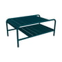 Fermob - Luxembourg low table, 90 x 55 cm, acapulco blue