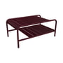 Fermob - Luxembourg low table, 90 x 55 cm, black cherry