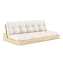 Karup Design - Base Sofa bed, clear lacquered pine / natural