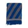 Mette Ditmer - Retro blanket, 125 x 170 cm, cobalt blue