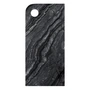 Mette Ditmer - Marble chopping board, 18 x 38 cm, black / gray