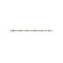 String - Relief Hook rail, medium, 82 cm, beige