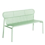 Petite Friture - Week-End Outdoor Bench, pastel green
