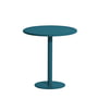 Petite Friture - Week-End Bistro table Outdoor, Ø 70 cm, ocean blue