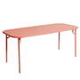 Petite Friture - Week-End Table, 180 x 85 cm, coral