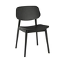 Studio Zondag - Baas Dining Chair Solid and Veneer, black oak