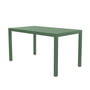 Fiam - Aria Extendable table, 140 / 200 x 80 cm, sage