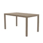 Fiam - Aria Extendable table, 140 / 200 x 80 cm, taupe