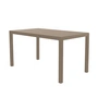 Fiam - Aria Extendable table, 140 / 200 x 80 cm, taupe