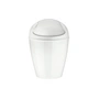 Koziol - DEL Swing lid bin XS, recycled white