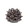 Bloomingville - Pine candle holder, h 8 cm, brown