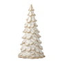 Bloomingville - Auden decorative fir tree, h 19 cm, white