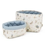 Cam Cam Copenhagen - Quilted storage baskets, sea garden (set of 2)