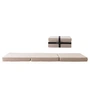 Softline - Handy Suitcase mattress, Eco Cotton beige (522)