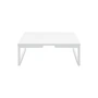 Softline - Mirror Coffee table, small, white lacquered
