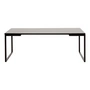 Softline - Mirror Coffee table, small, black lacquered