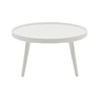 Softline - Alma Side table, large, white lacquered