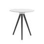 Softline - Circoe Side table, black / white lacquered
