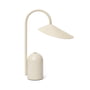 ferm Living - Arum Rechargeable LED table lamp, cashmere
