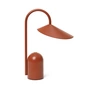 Ferm Living - Arum Rechargeable LED table lamp, red