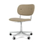 Audo - Co Task Office chair, beige (fabric Audo Bouclé 02)