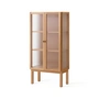 Audo - Curiosity Display cabinet H 143 cm, natural oak