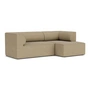 Audo - Eave 96 2-seater sofa, corner module right, bouclé 02, beige