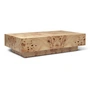 Ferm Living - Burl Coffee Table, 117 x 70 cm, natural