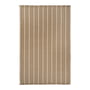 ferm Living - Calm Kelim wool rug, 200 x 300 cm, dark sand / off-white