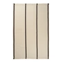 Ferm Living - Calm Kelim wool rug, 200 x 300 cm, off-white / coffee