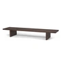 Ferm Living - Kona Low Side table, 140 x 34 cm, dark stained oak
