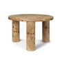 Ferm Living - Post Coffee table Ø 65 x H 41 cm, nature