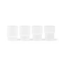 Ferm Living - Ripple Drinking glass small, frosted (set of 4)