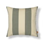 ferm Living - Beach outdoor cushion, 50 x 50 cm, dark lichen / parchment