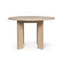 Ferm Living - Tarn Dining table, 115 cm, white oiled beech