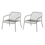 Blomus - Yua Wire Outdoor Lounge chair, granite gray (set of 2)