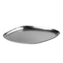 Broste Copenhagen - Mie Serving tray, 32 x 39 cm, silver finish