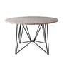 Acapulco Design - The Ring Table, H 74 x Ø 120 cm, terrazzo stone