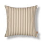 ferm Living - Beach outdoor cushion, 50 x 50 cm, sand / off-white