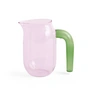 HAY - Glass jug small H 16 cm, pink
