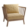 Fritz Hansen - Skagerak Tradition Outdoor lounge chair, teak / honey yellow