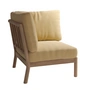Fritz Hansen - Skagerak Tradition Outdoor sofa corner module, teak / honey yellow