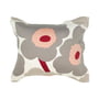 Marimekko - Unikko Pillowcase, 60 x 63 cm, off-white / warm gray / pink