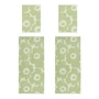 Marimekko - Unikko Towel & Bath towel set, off-white / sage / dark blue (set of 4)