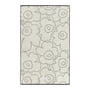 Marimekko - Piirto Unikko bath towel, 100 x 160 cm, ivory / black