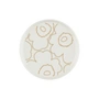 Marimekko - Oiva Piirto Unikko plate, Ø 13.5 cm, white / gold