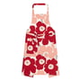 Marimekko - Pieni Unikko Apron, cotton / dark cherry / rose