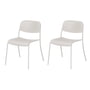 Blomus - Yua Outdoor Chair, silk gray (set of 2)