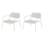 Blomus - Yua Outdoor Lounge chair, silk gray (set of 2)