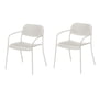 Blomus - Yua outdoor armchair, silk gray (set of 2)